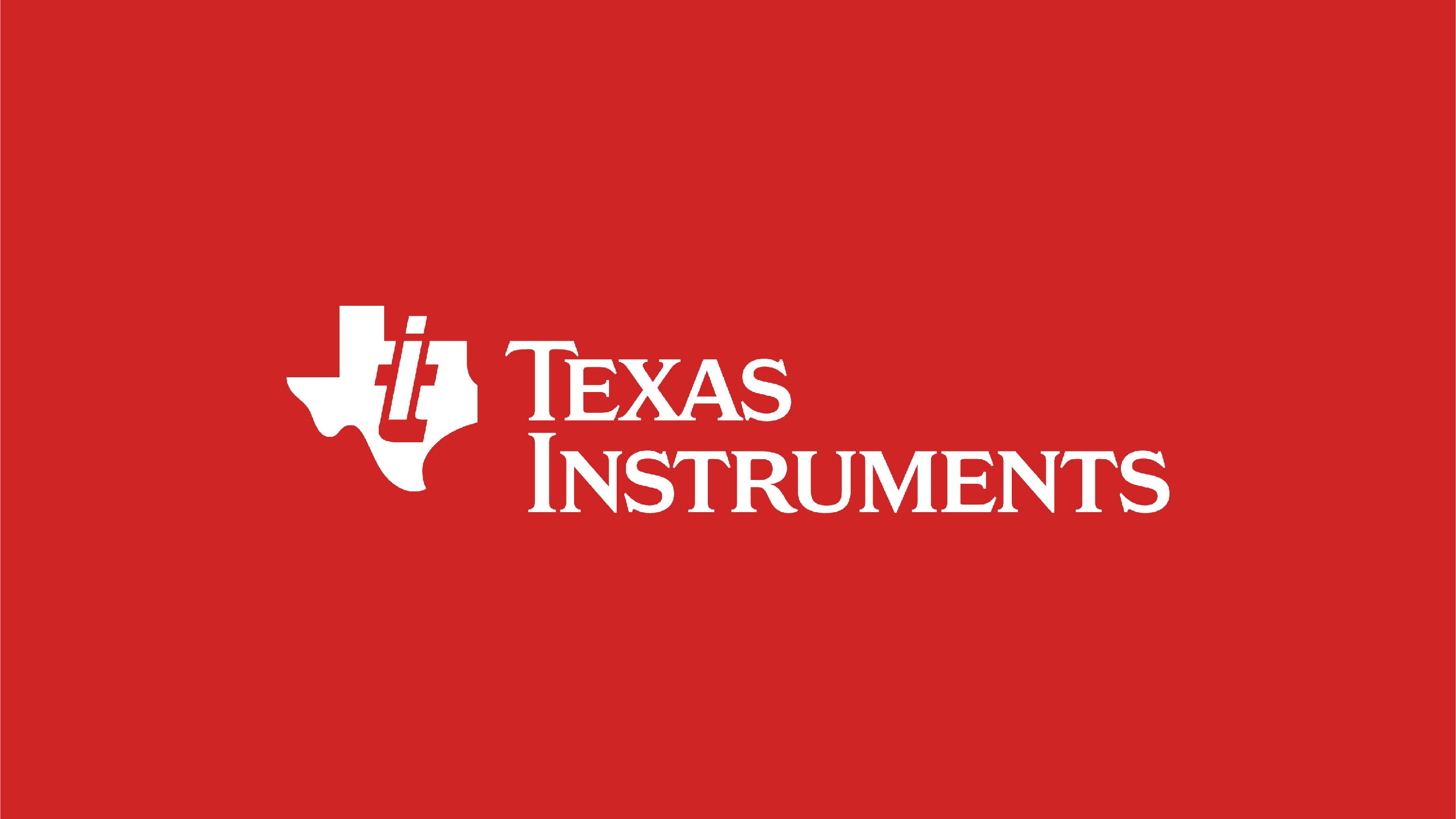 Logotyp för TI - Texas Instruments